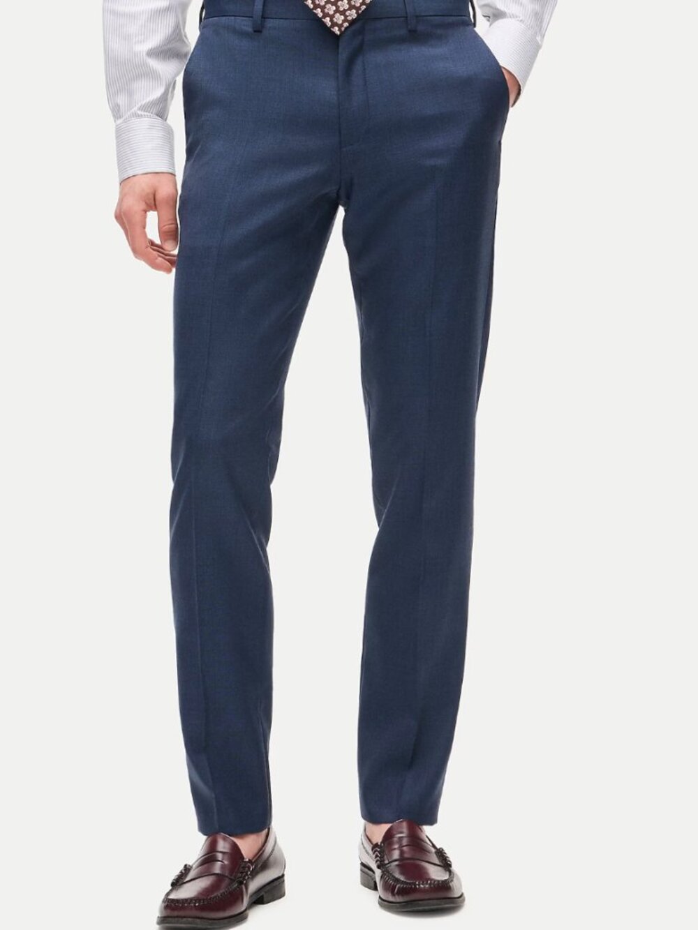 Men's J. Crew Ludlow Slim-fit suit pant in Italian worsted wool Navy 30X30